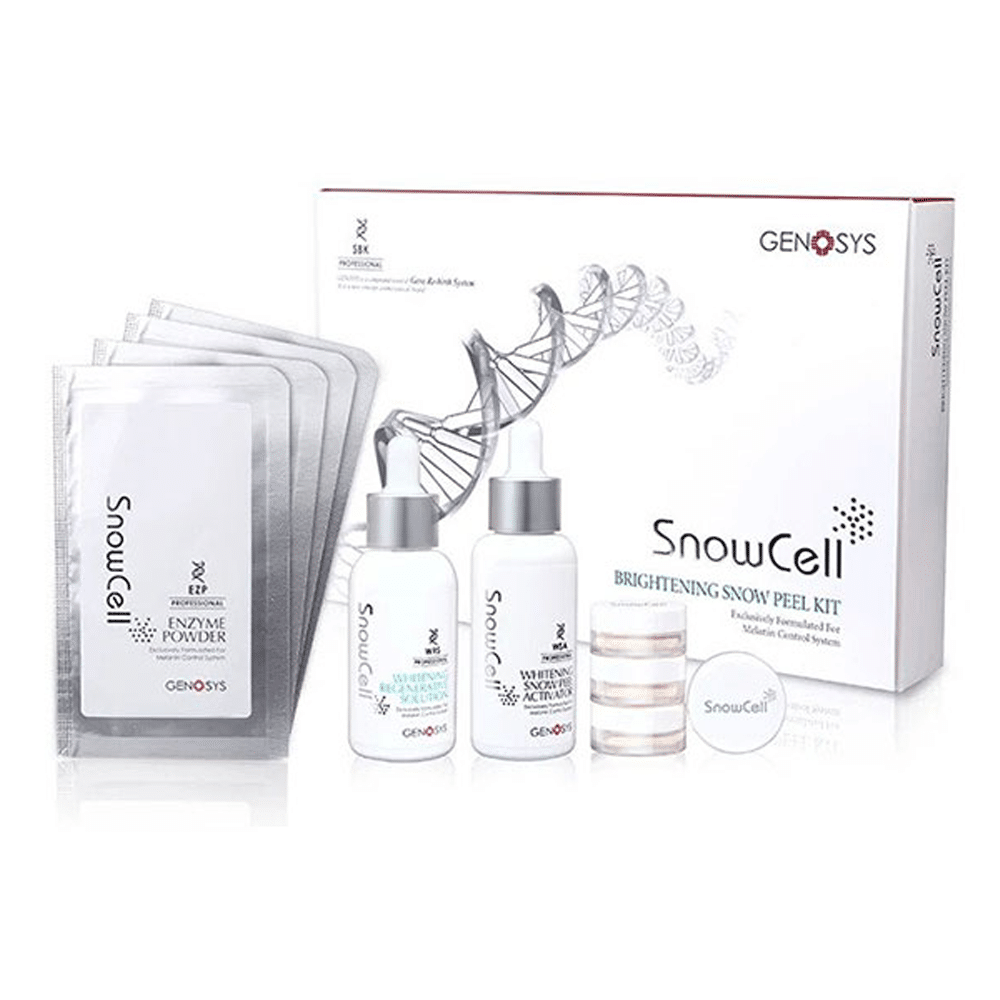 snowcell کیت سفید کننده و لایه بردار ژنوسیس