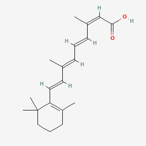 ساختار شیمیایی ایزوترتینوئین