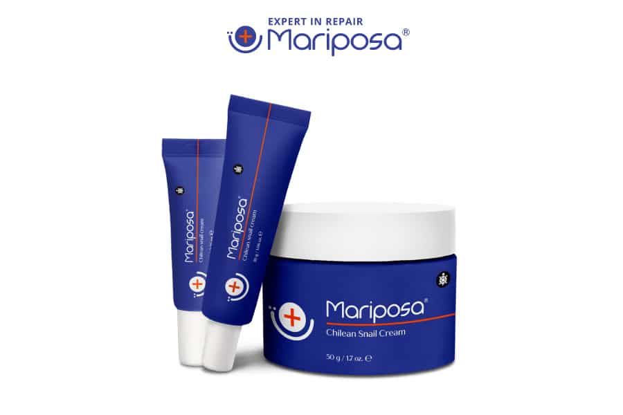 mariposa کرم حلزون ماریپوزا ریب اسکین