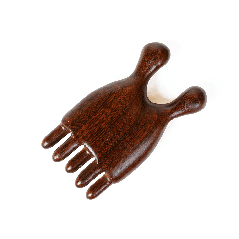 wood-mini شانه ماساژور چندکاره جوبی