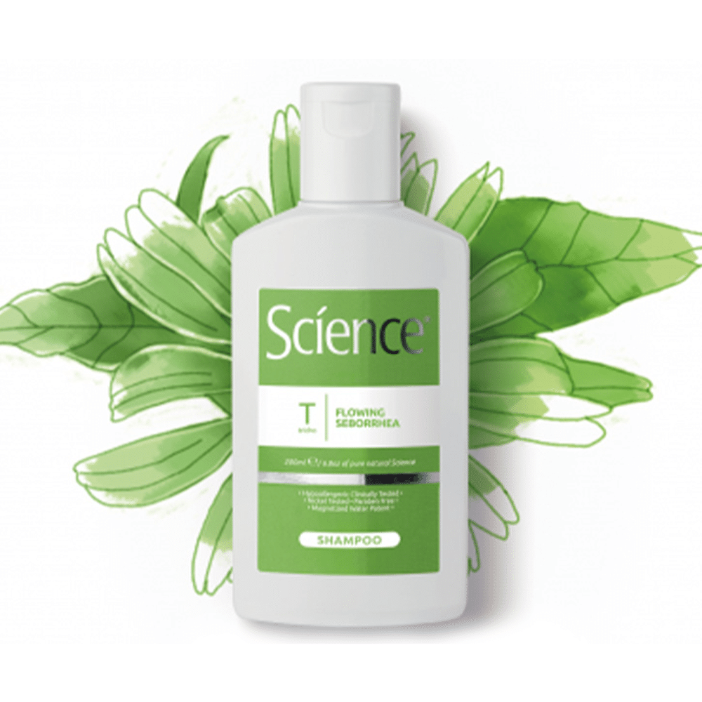 shampoo-flowing-seborrhea شامپو موی نسبتا چرب ساینس