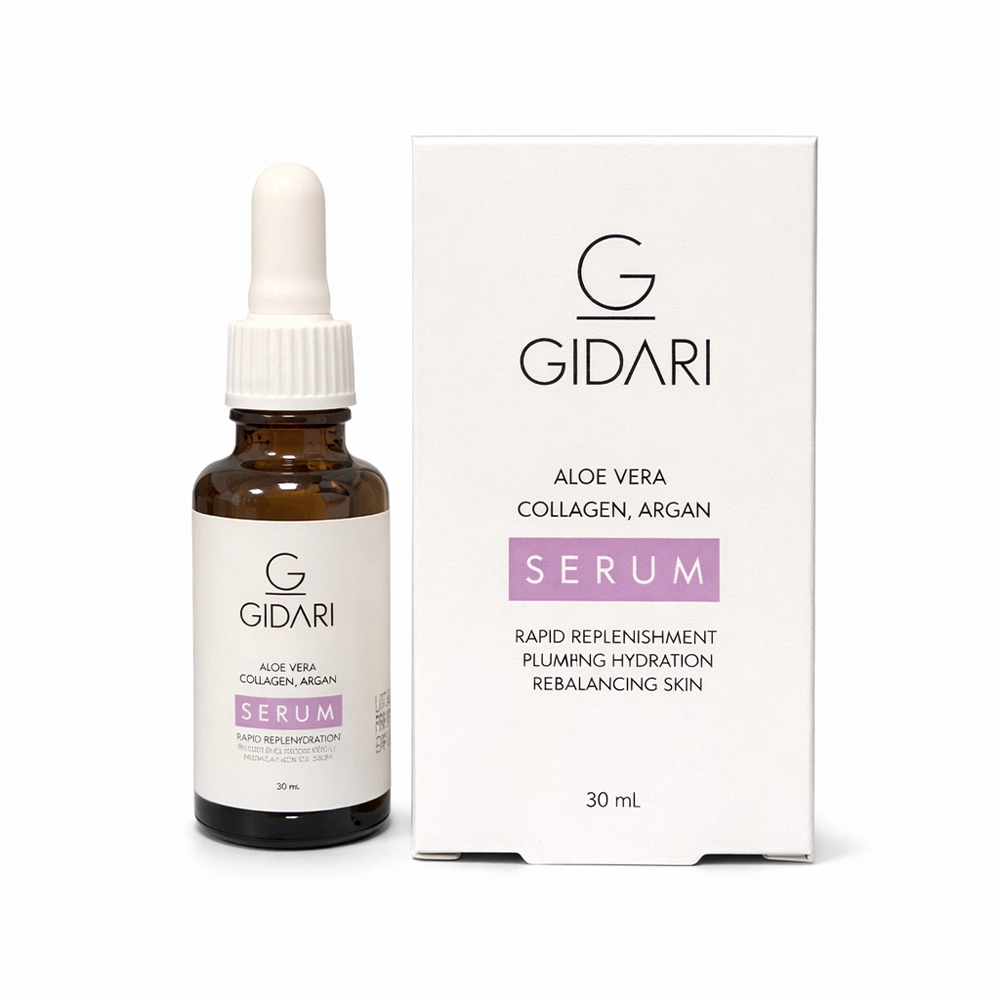 aloe-collagen سرم آلوئهورا کلاژن و آرگان جیداری
